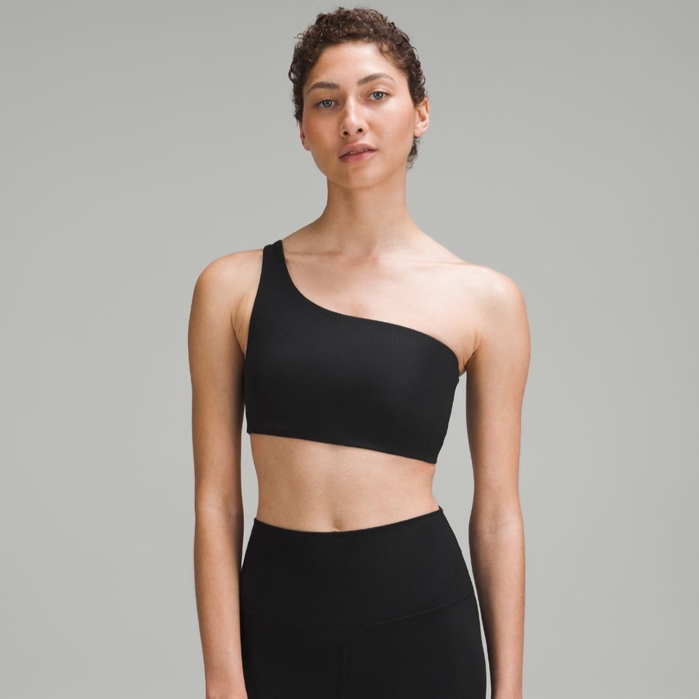 Lululemon Ribbed Nulu Asymmetrical Yoga
Bra *Light Support, A/B Cup
